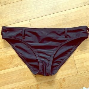 Black LA BLANCA bikini bottoms